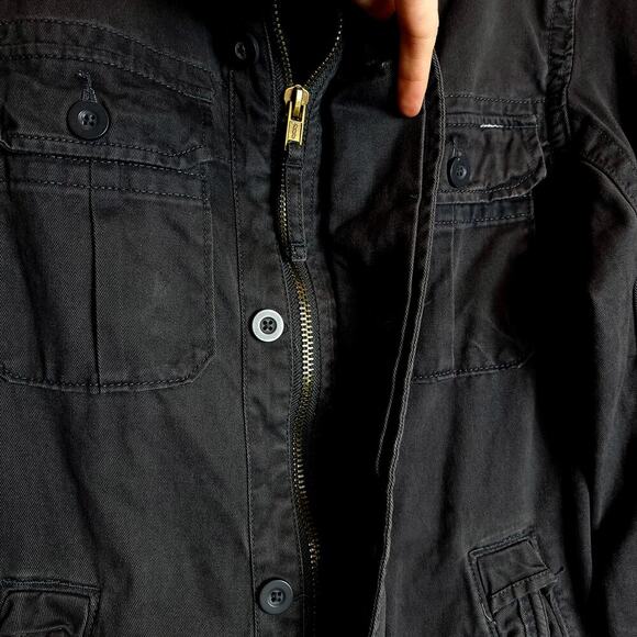 Black Chore Coat - Picture 8 of 10